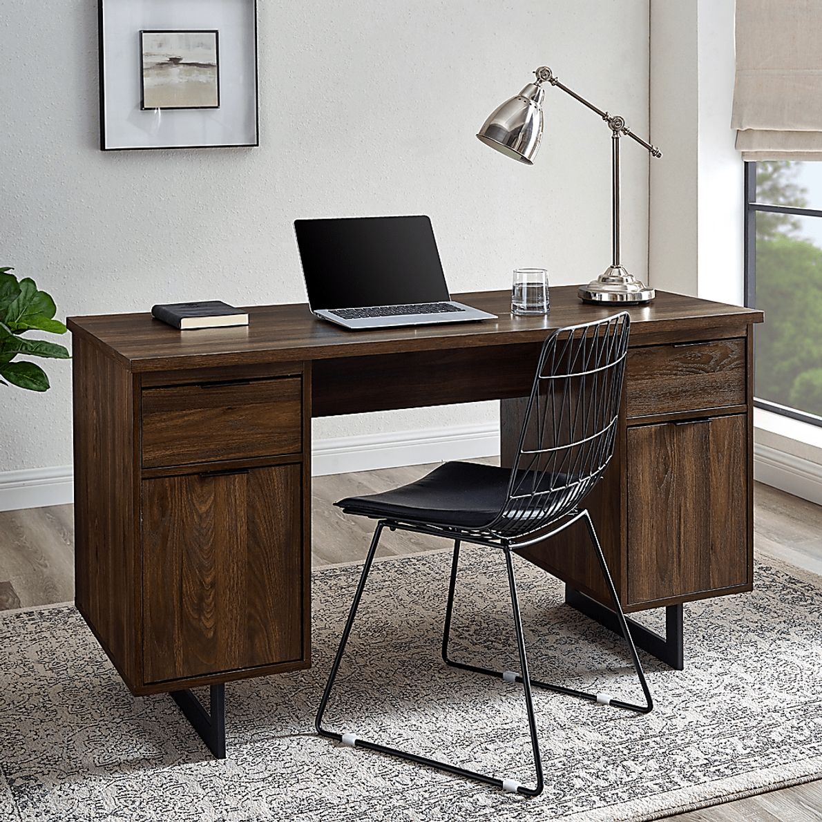 Sloatfield Walnut Desk