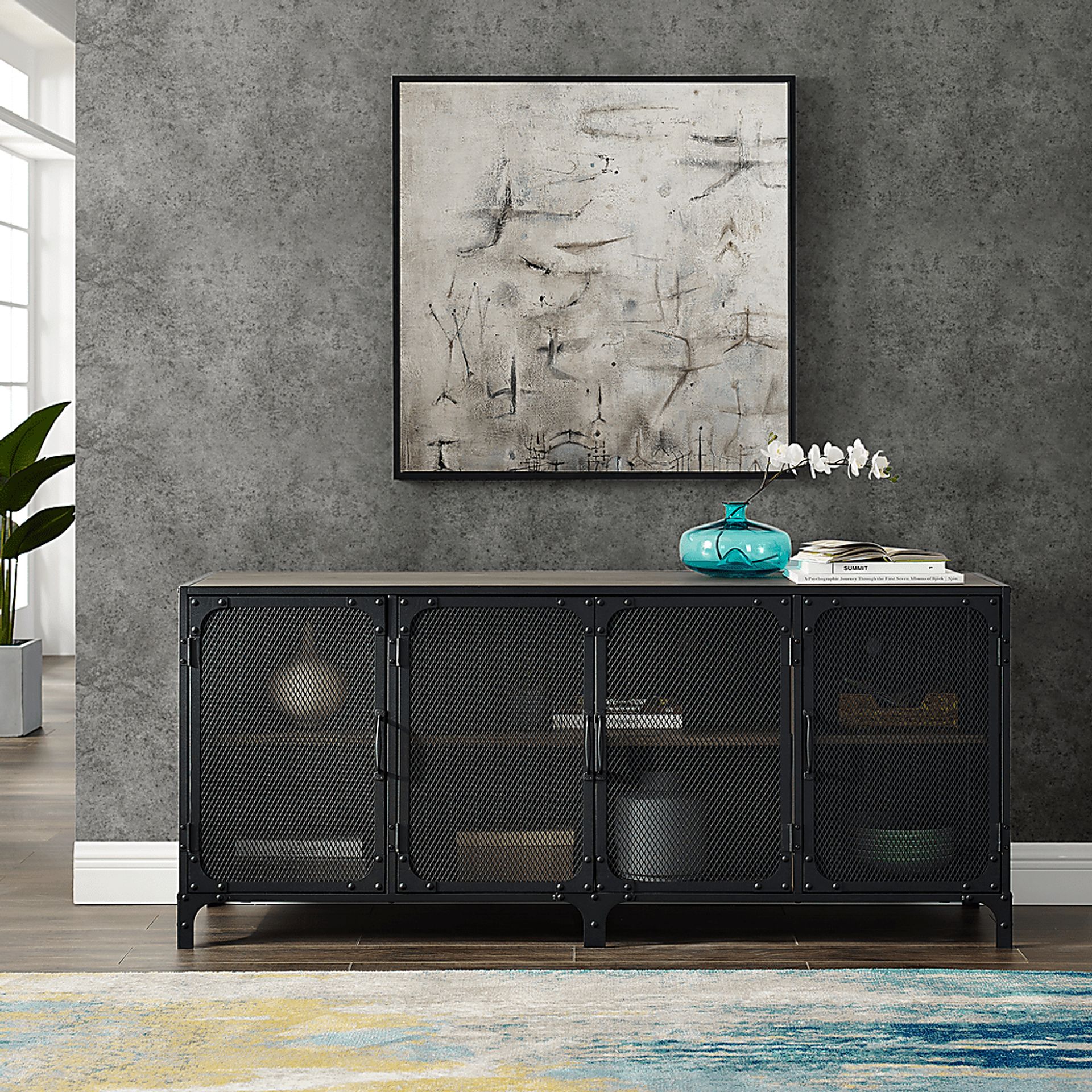Slopeside Gray 60 in. Console - Image 4
