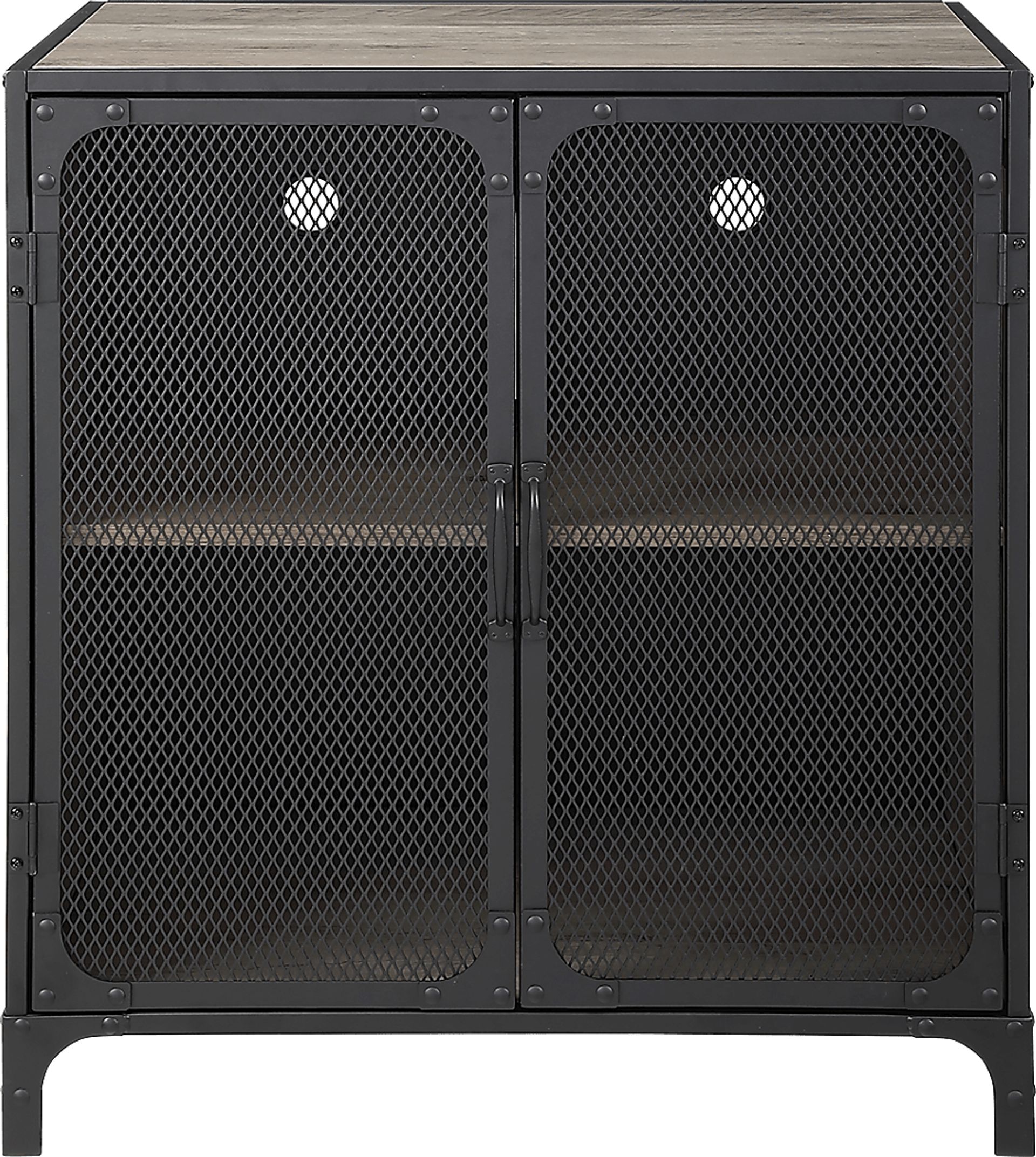 Slopeside Gray Accent Cabinet - Image 2
