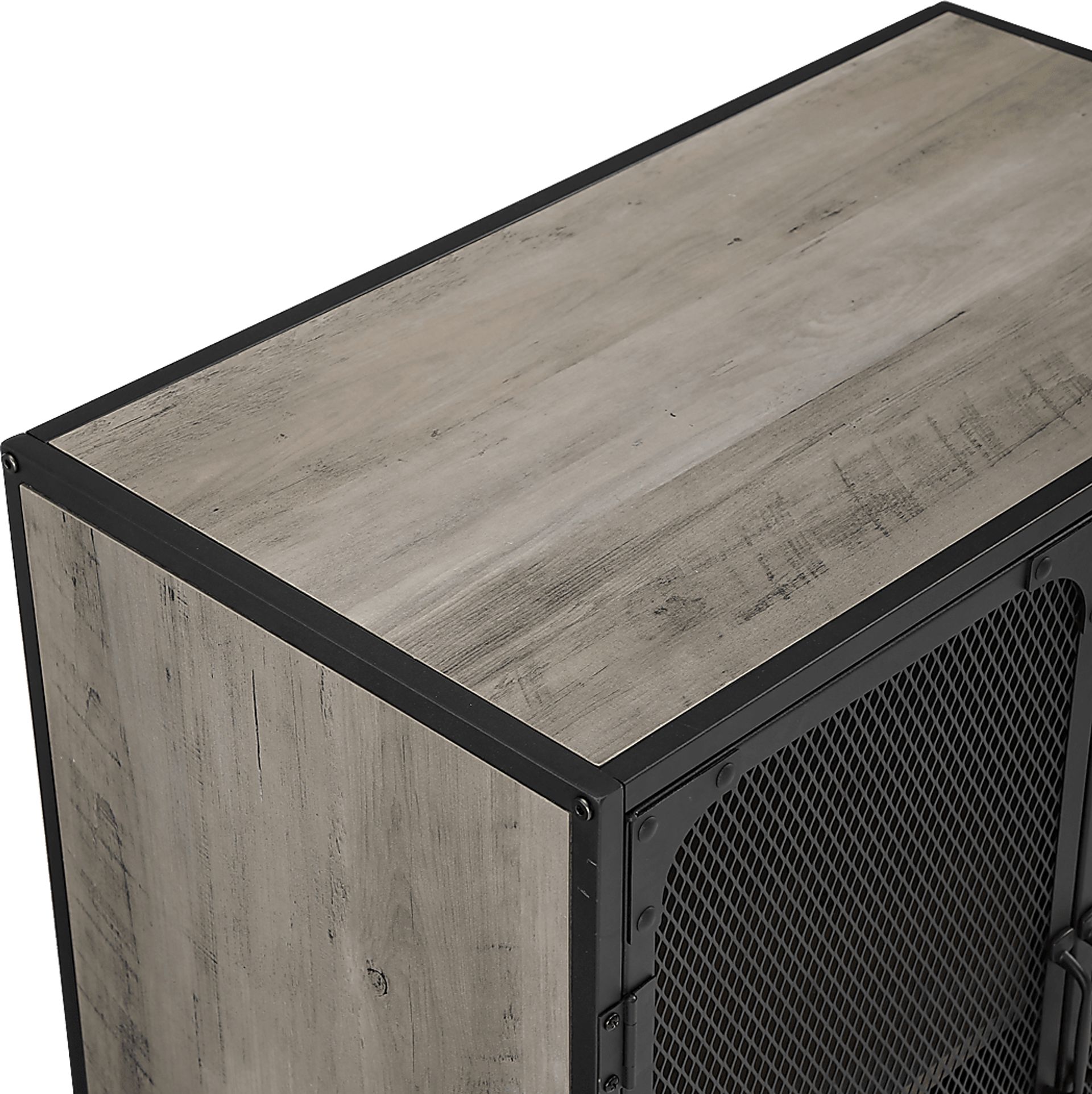 Slopeside Gray Accent Cabinet - Image 3