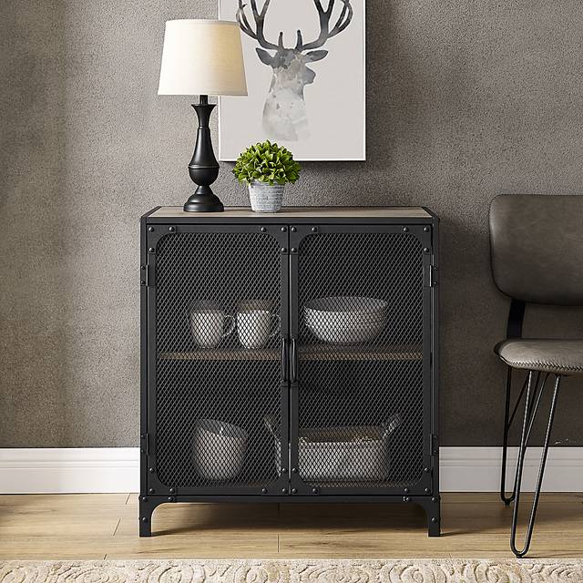 Slopeside Gray Accent Cabinet - Thumbnail - Image 4