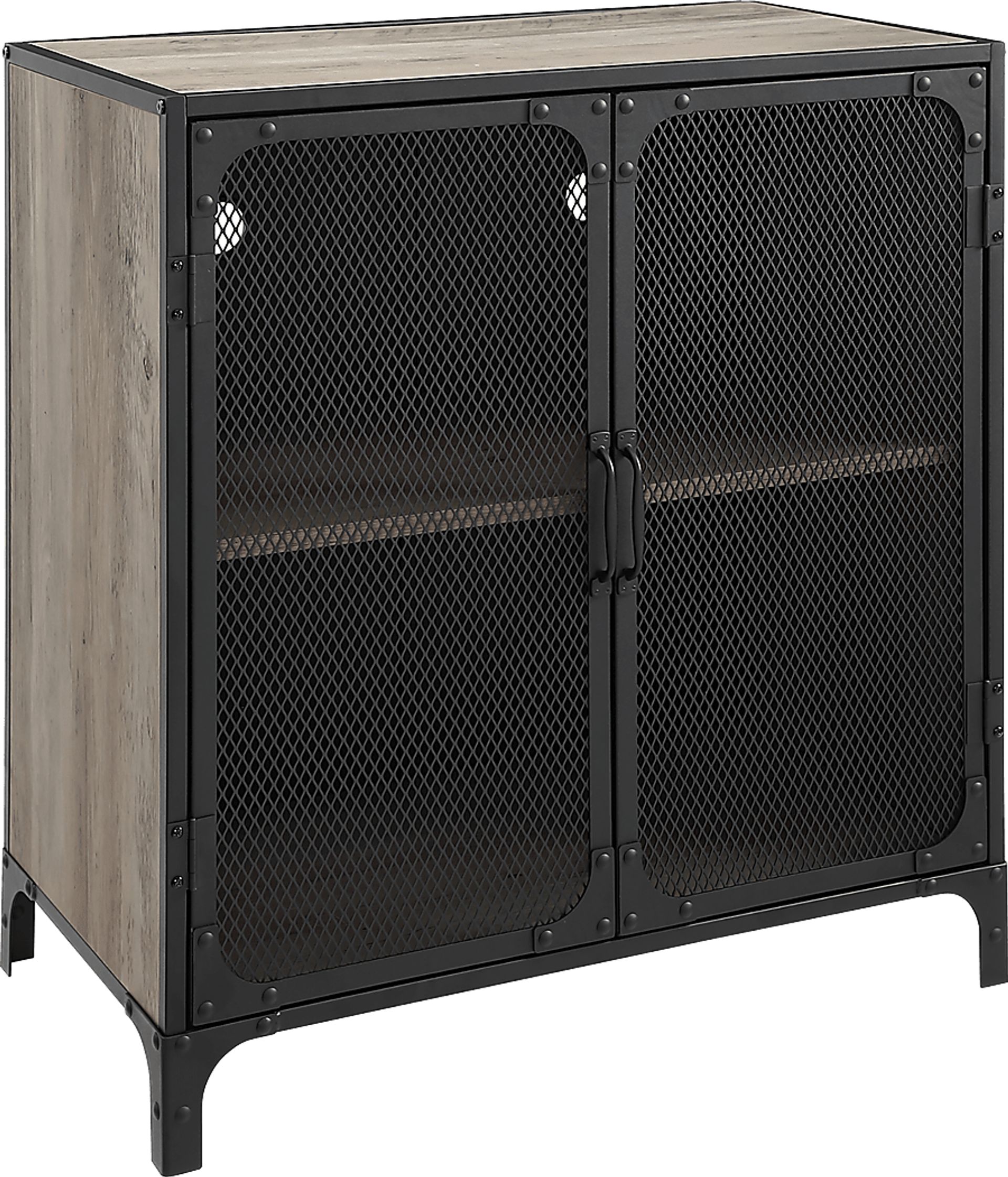 Slopeside Gray Accent Cabinet - Image 1
