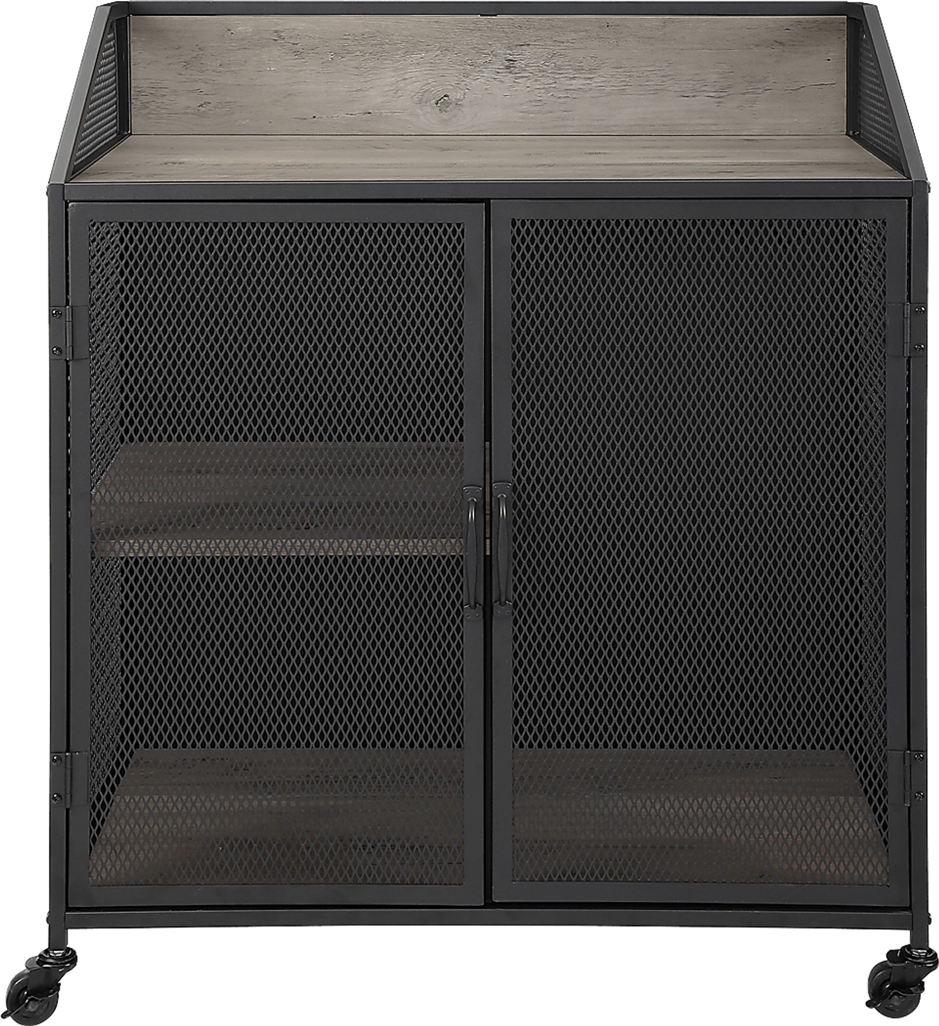 Slopeside Gray Bar Cart - Image 2