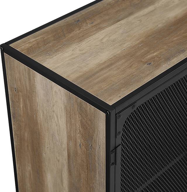 Slopeside Oak Accent Cabinet - Thumbnail - Image 3