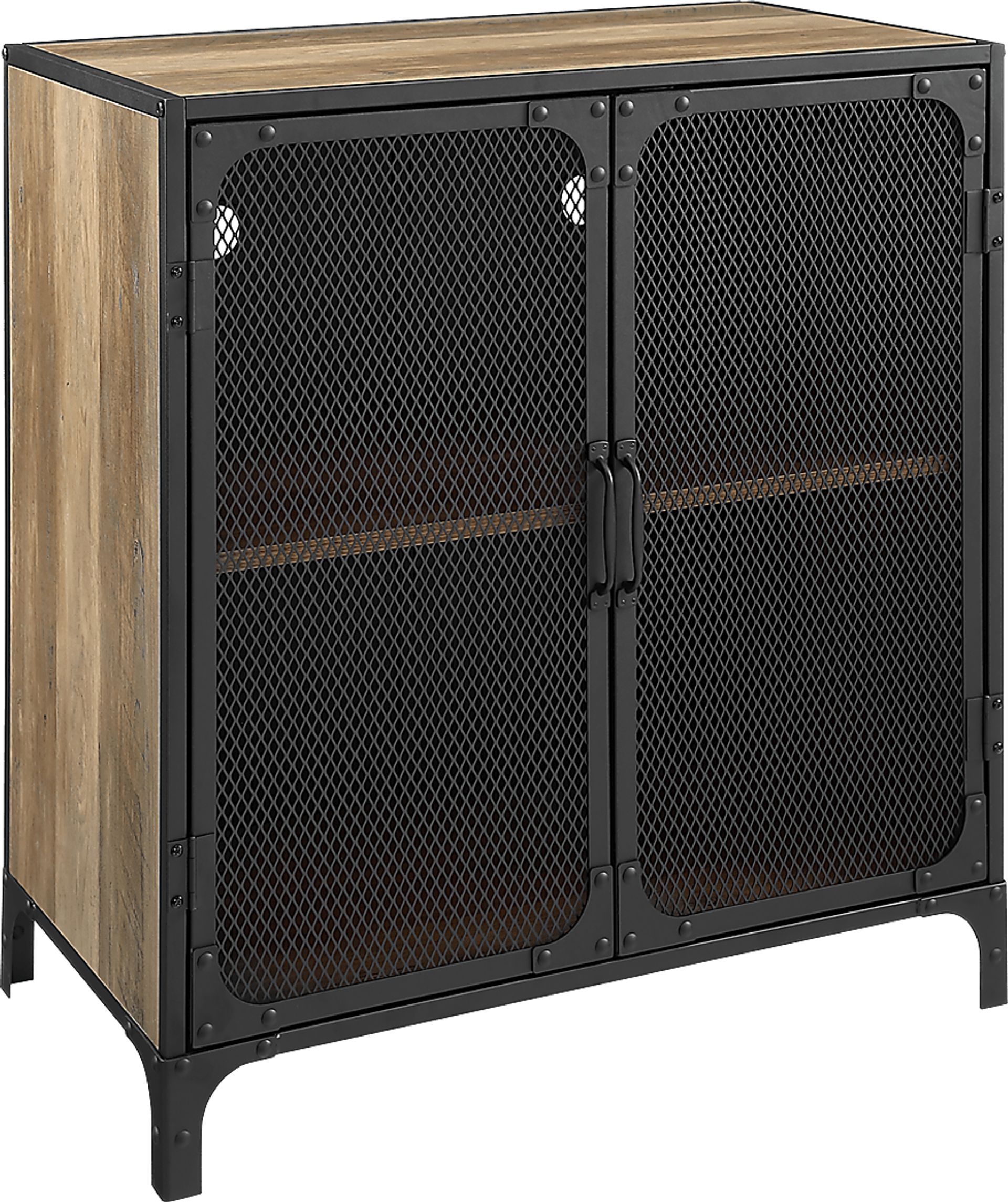 Slopeside Oak Accent Cabinet - Image 1