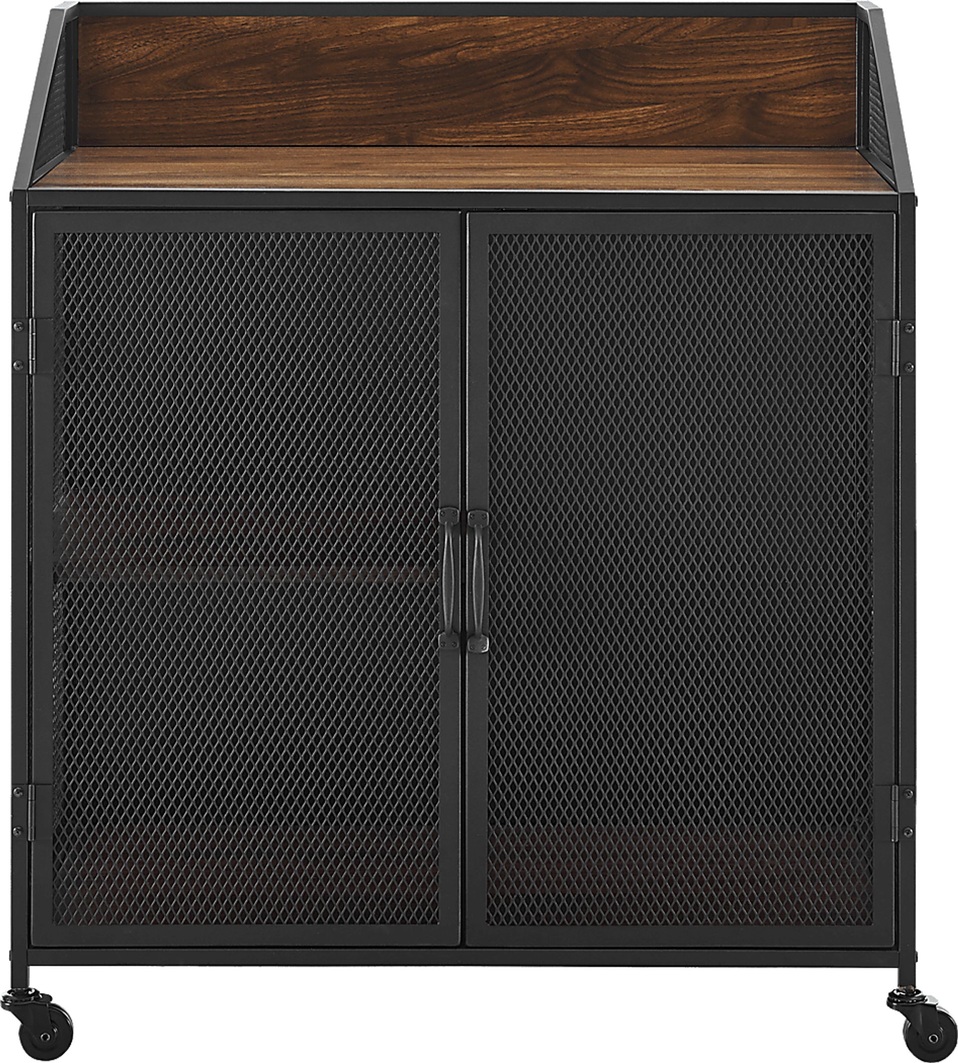 Slopeside Walnut Barcart - Image 2