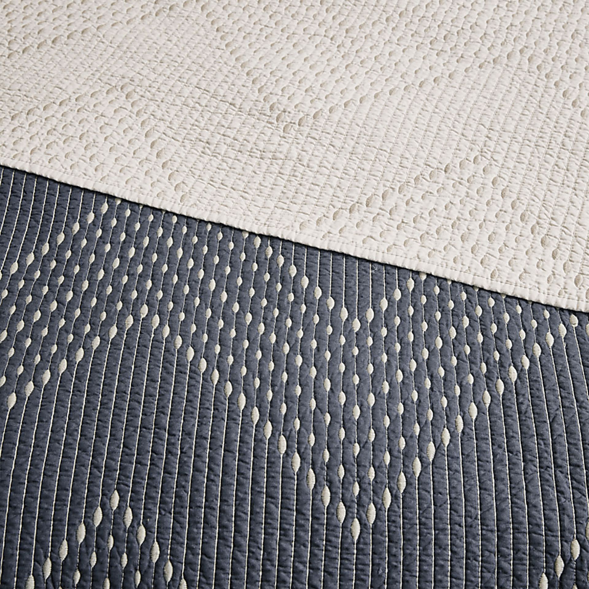 Slothower Navy 3 Pc Full/Queen Coverlet Set - Image 10