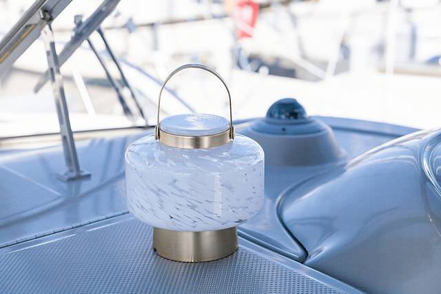 Smay Avenue Indoor/Outdoor White Rechargeable Lantern - Thumbnail - Image 8