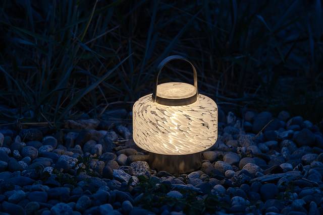 Smay Avenue Indoor/Outdoor White Rechargeable Lantern - Thumbnail - Image 9