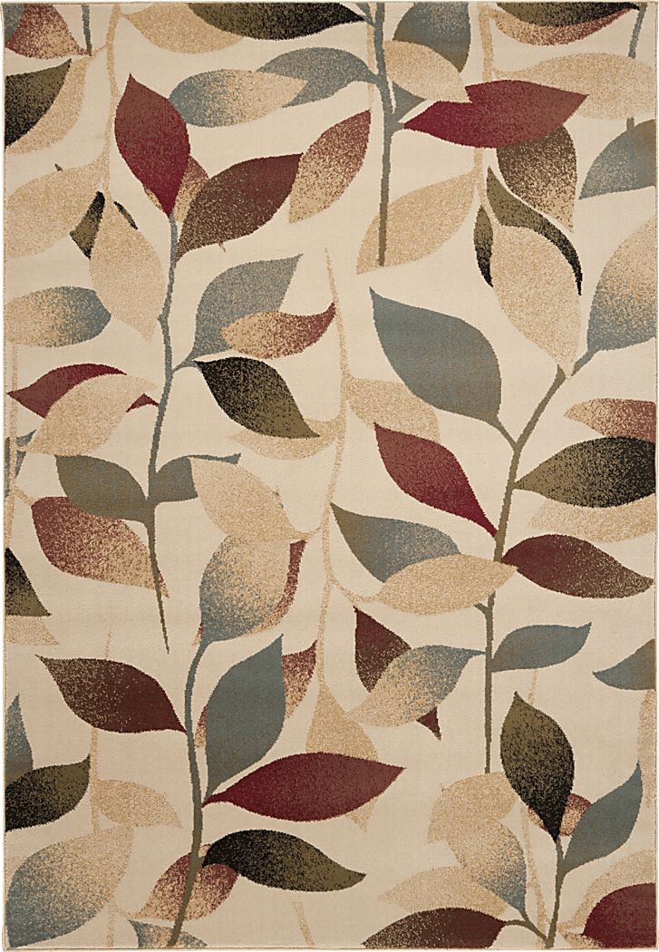 Smilax II Red 5'3 x 7'7 Rug