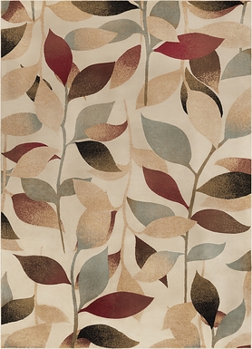 Smilax II Red 6'7 x 9'6 Rug
