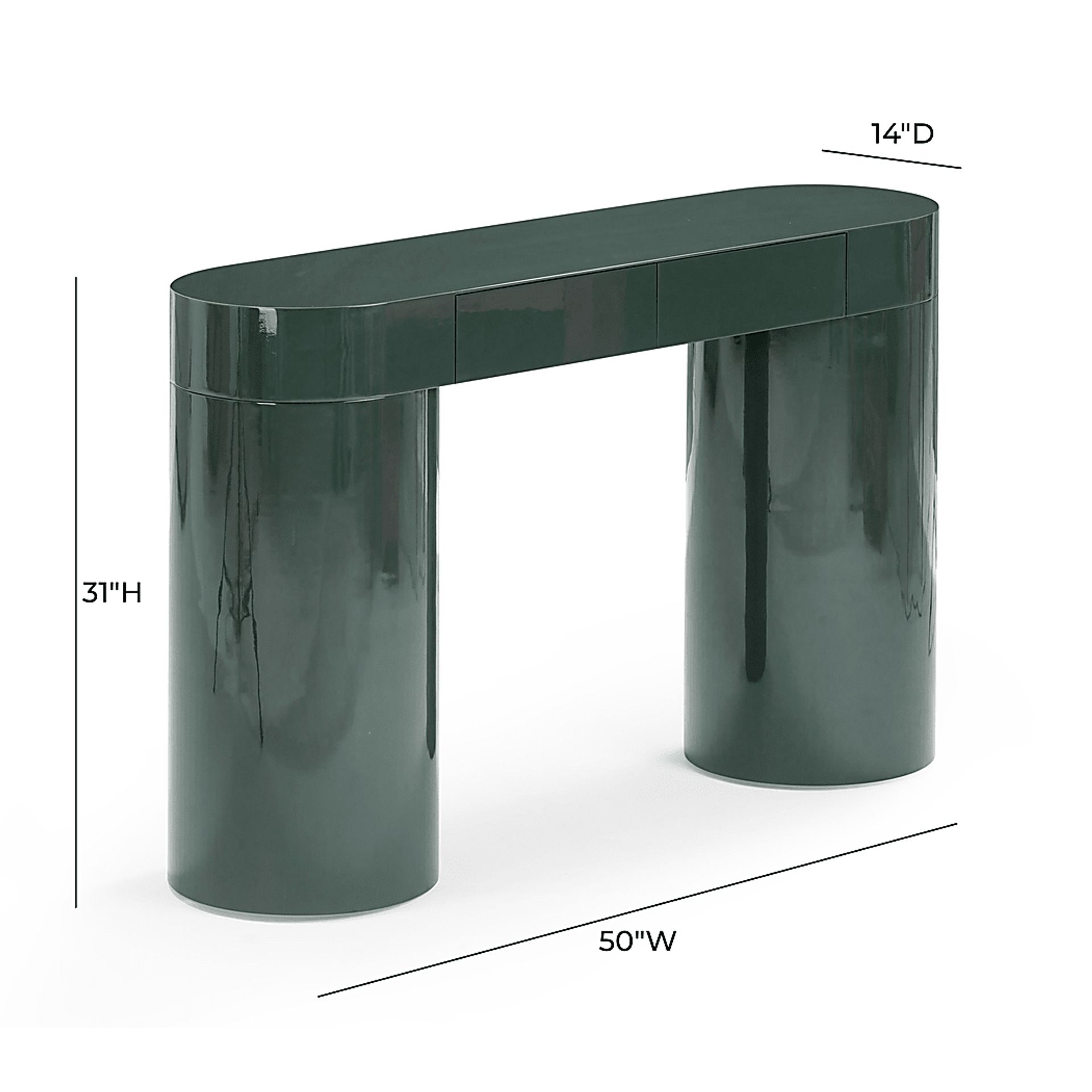 Smilehut Green Console Table - Image 9