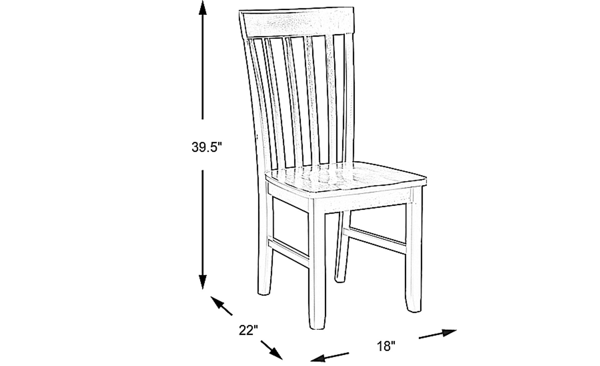 Dimension Image. Please refer to the Dimension Tab on this page for dimension details.