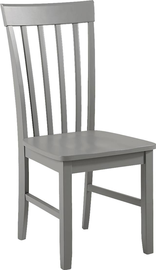 Smithtown Gray 5 Pc Round Dining Set - Thumbnail - Image 6