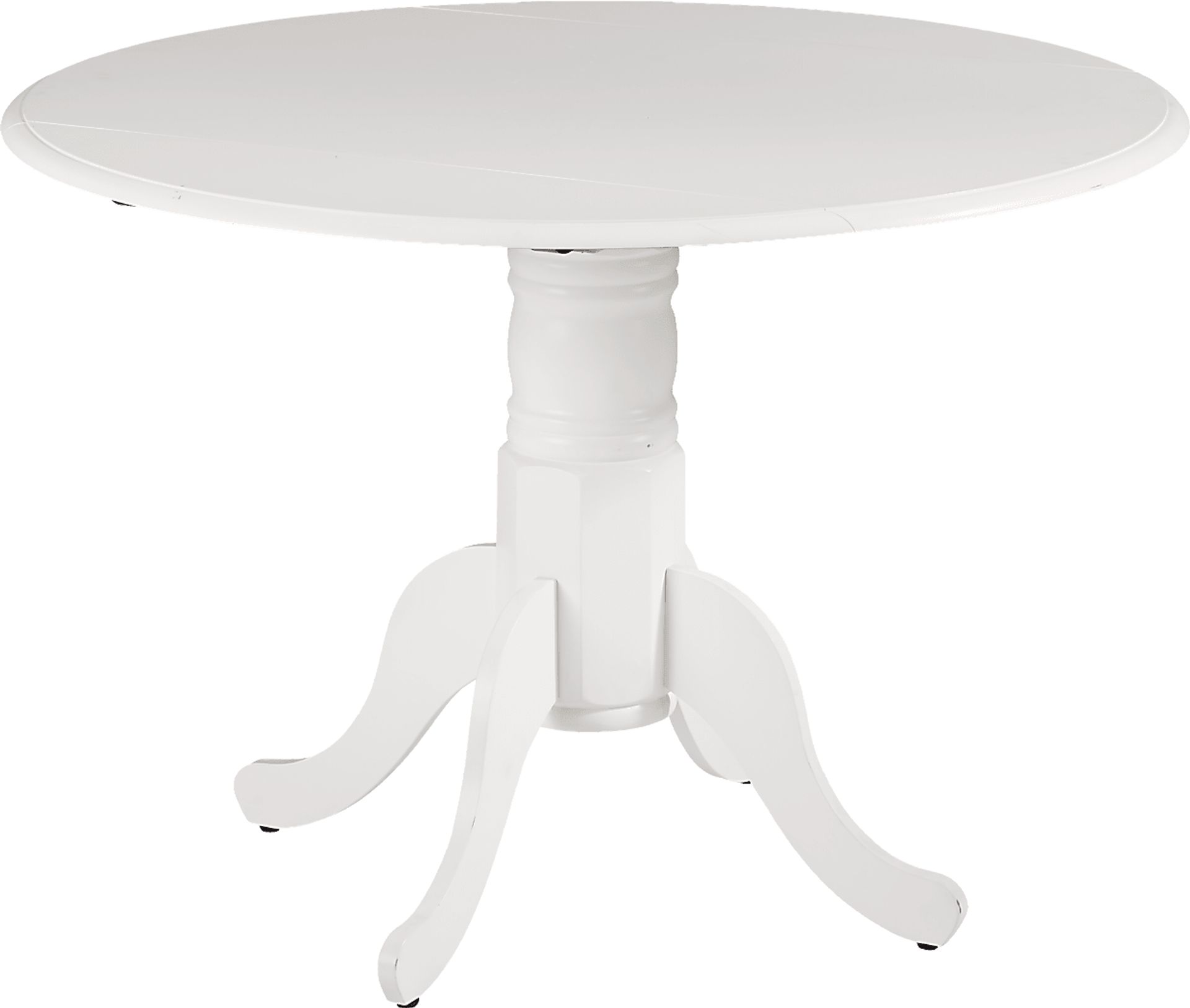 Smithtown White Round Dining Table - Image 1