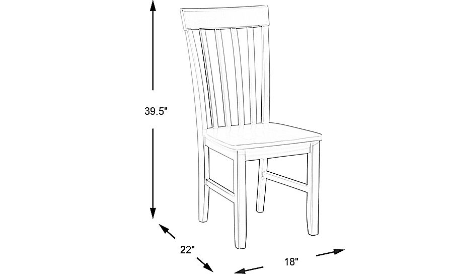 Smithtown White Side Chair Rooms To Go