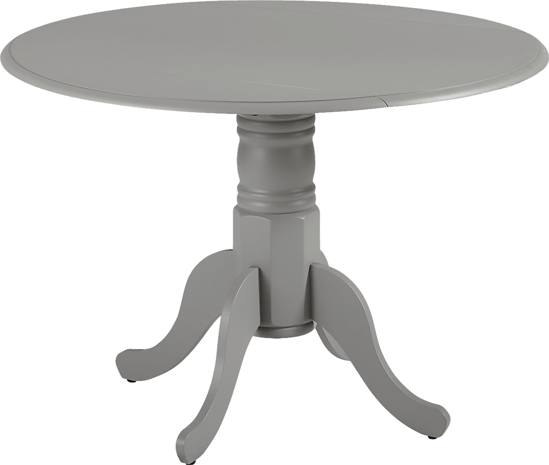 Smithtown Gray 3 Pc Round Dining Set - Image 3