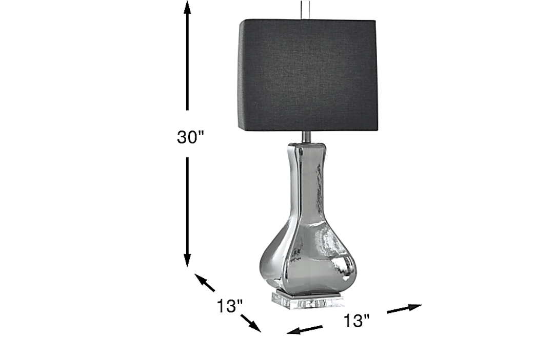 Smoggy Lane Smoke Table Lamp