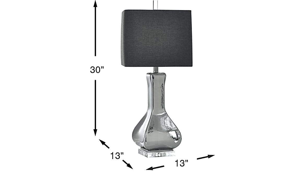 Smoggy Lane Smoke Table Lamp