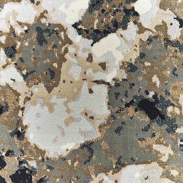 Smokey Lava Navy 5'3 x 7'6 Rug - Thumbnail - Image 4