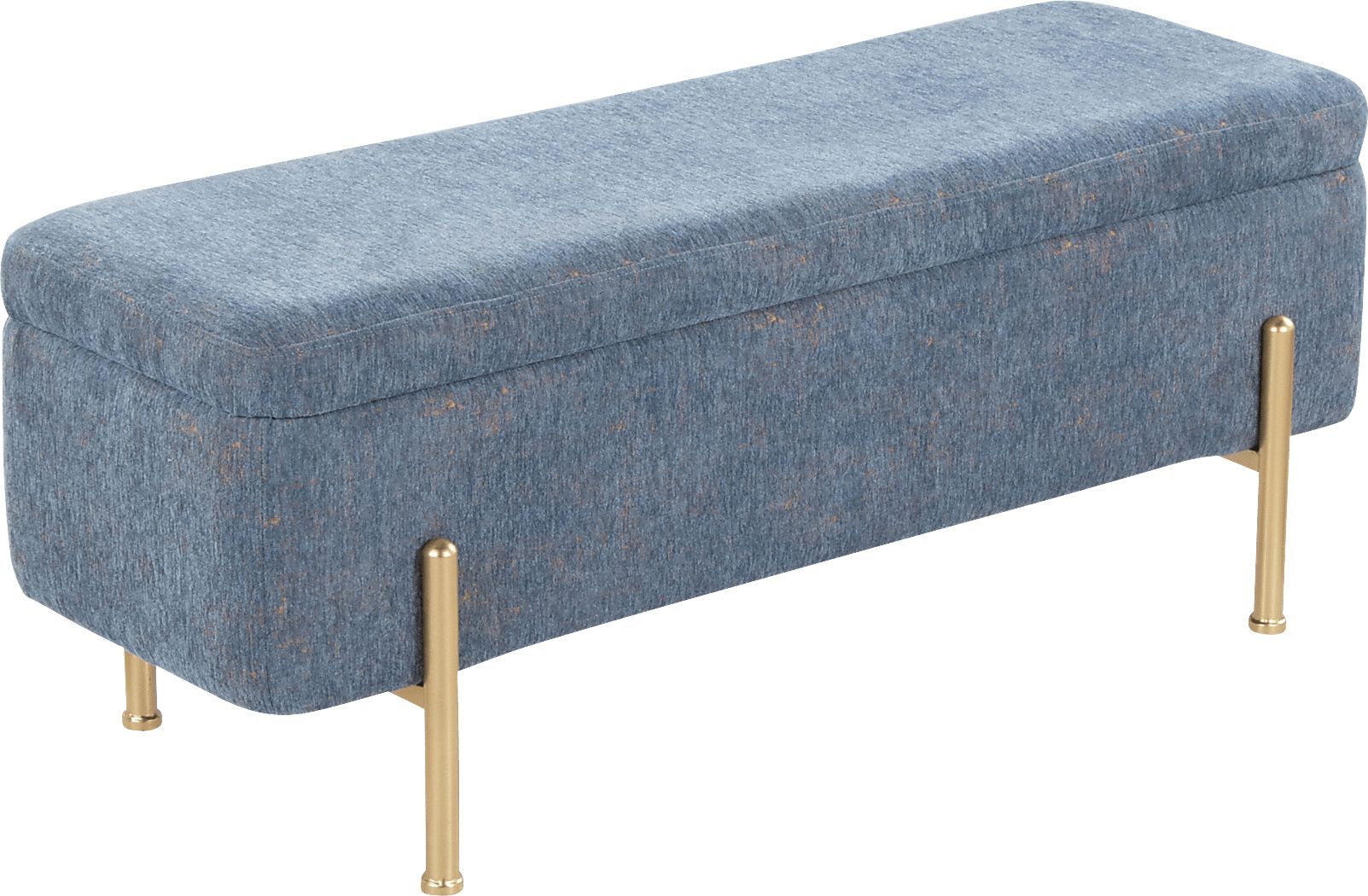 Smout Blue Storage Bench