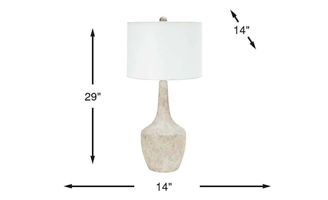 Snook Point Stone Table Lamp