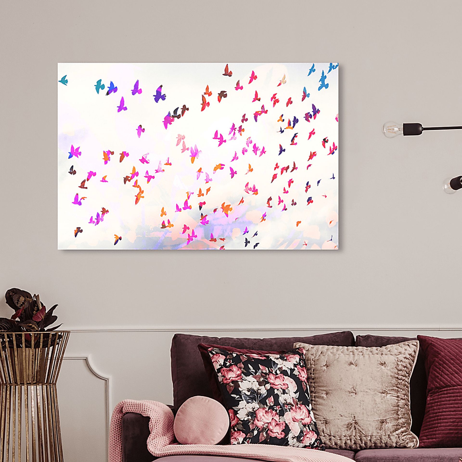 Soar To Freedom Pink Artwork - Image 4