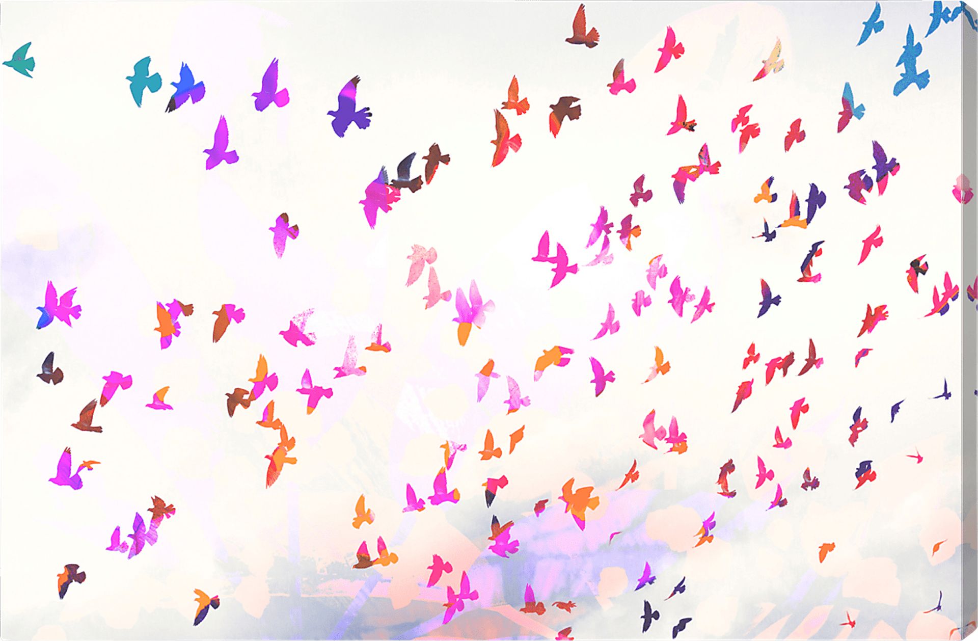 Soar To Freedom Pink Artwork - Image 1