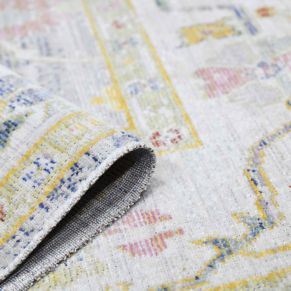 Soasa Gray Polyester Fabric Rugs | Rooms to Go