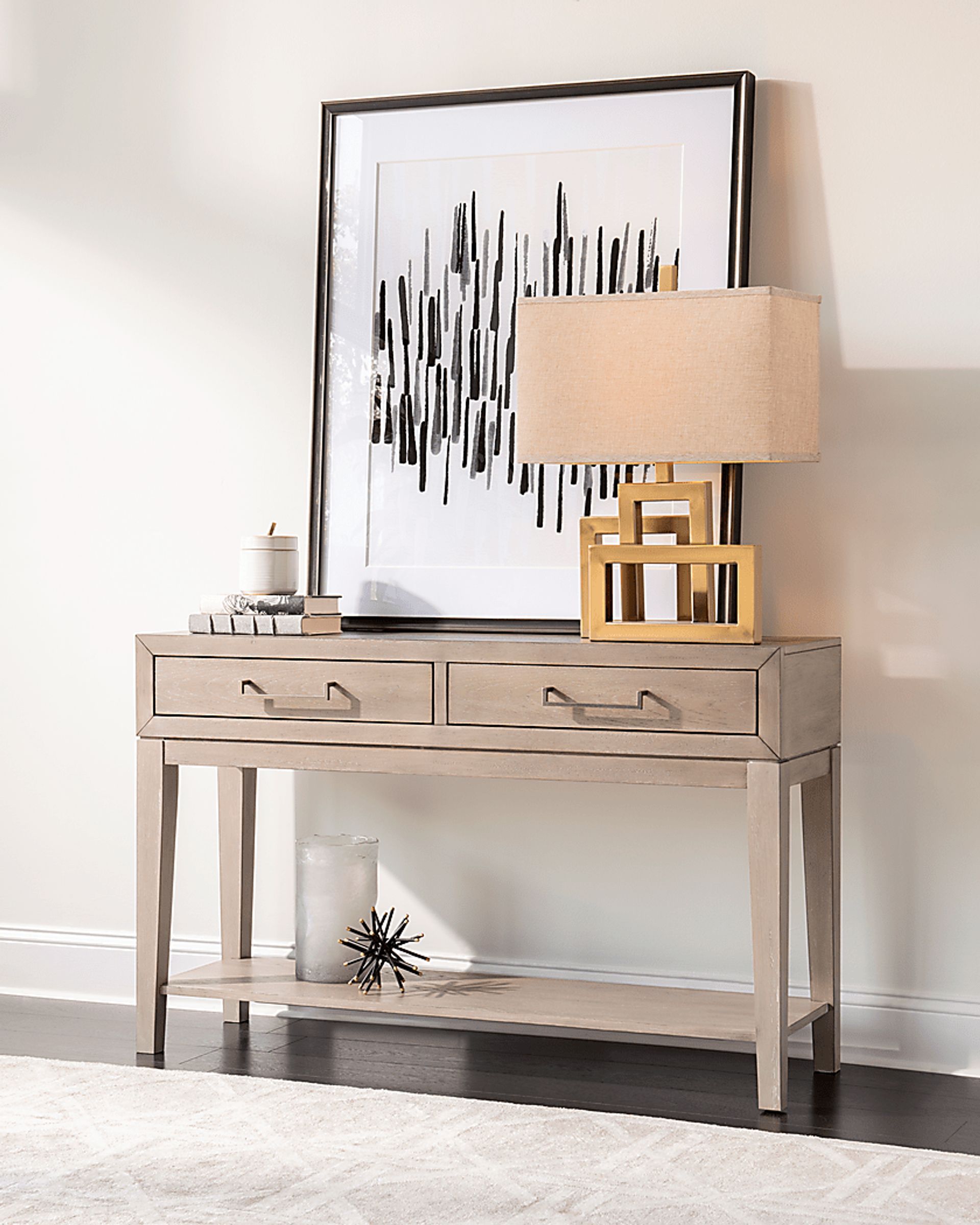 Socastee Gray Sofa Table - Image 2