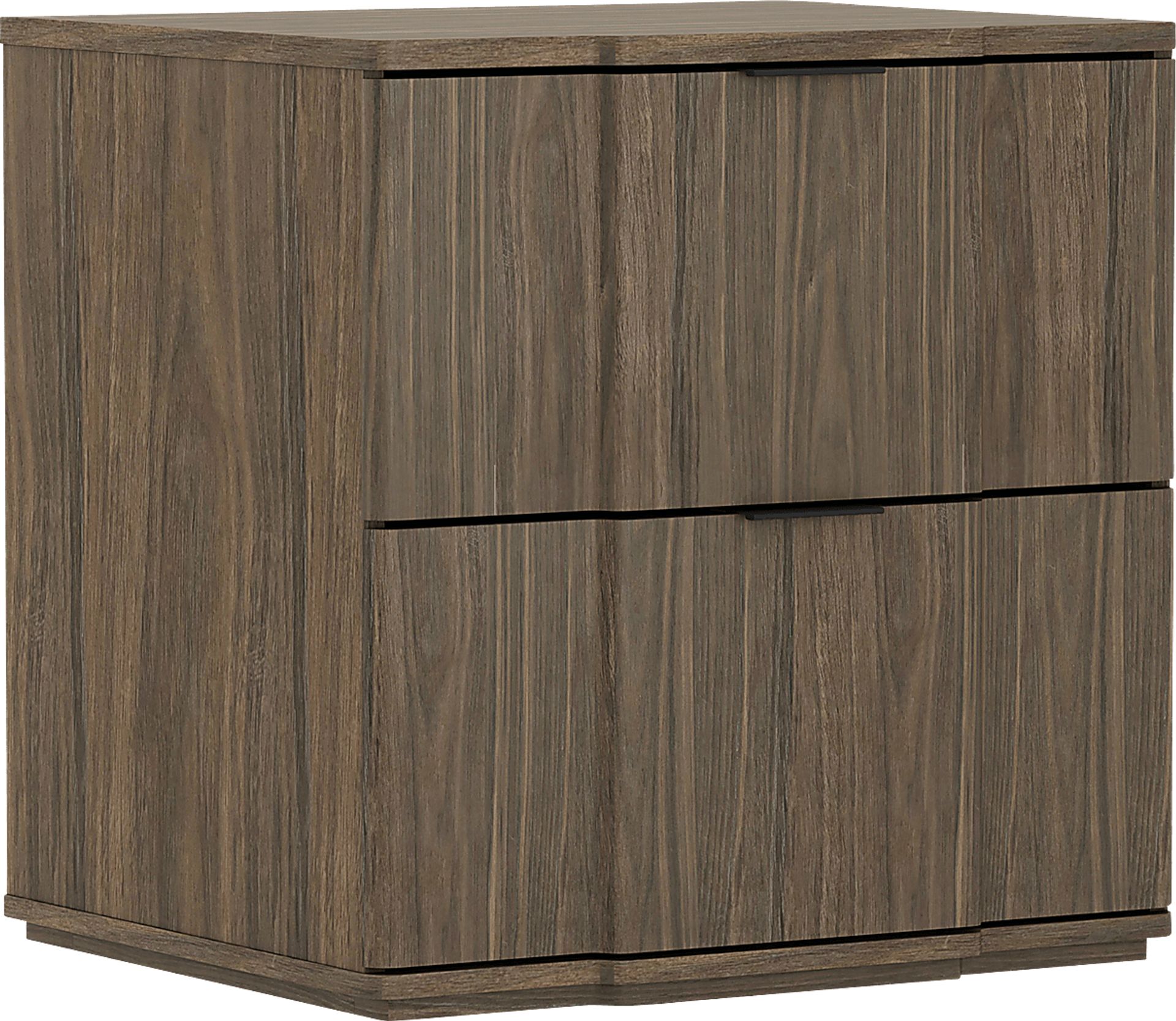 Socia I Walnut/Black Nightstand - Image 7