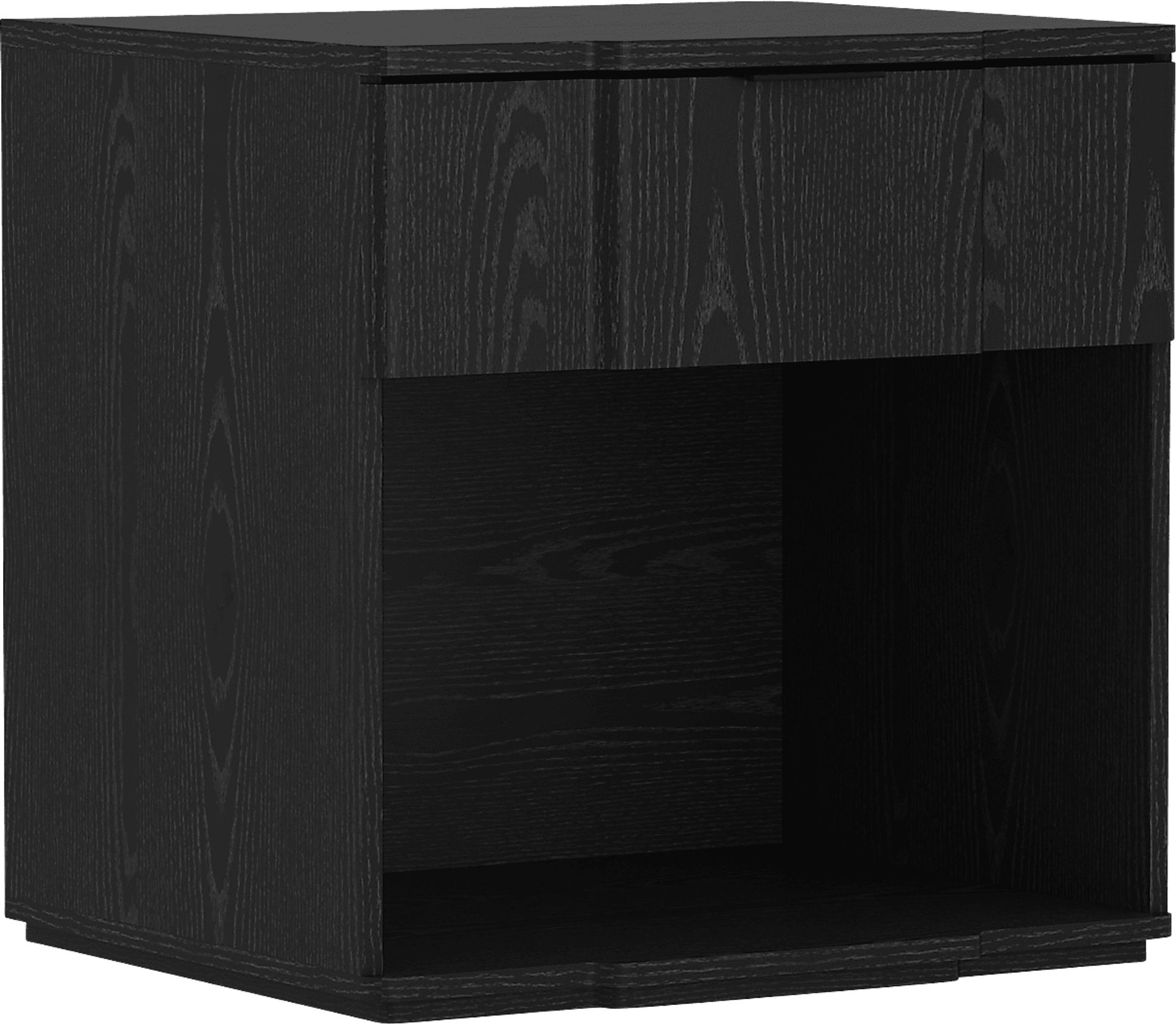 Socia II Black Nightstand - Image 5