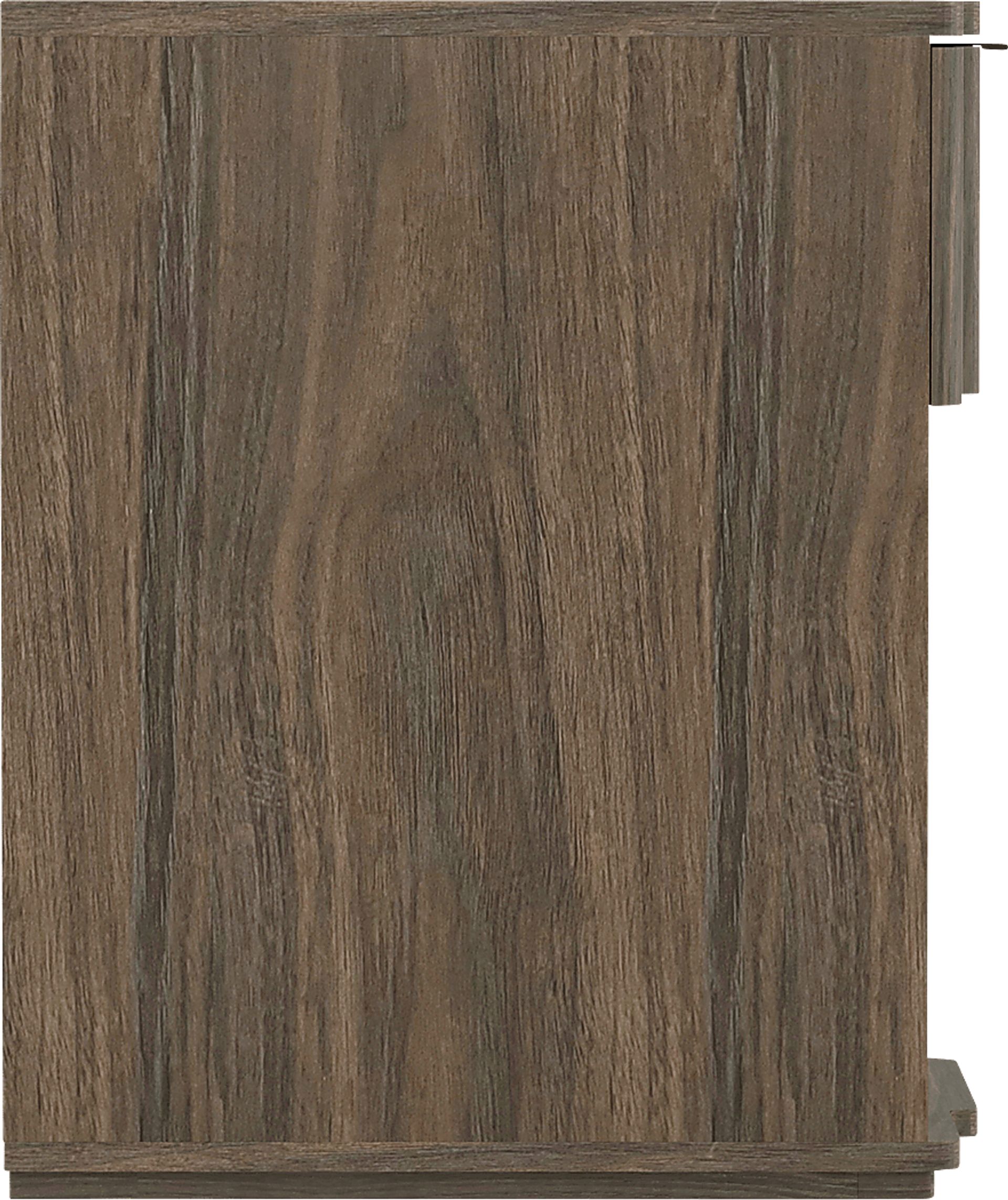 Socia II Walnut/Black Nightstand - Image 6