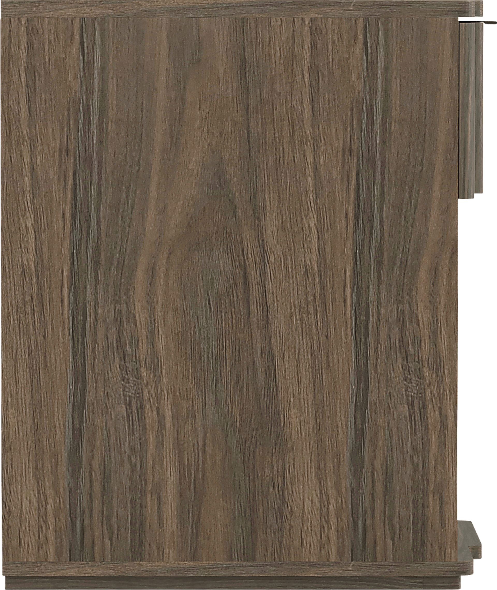 Socia II Walnut/Gold Nightstand - Image 5