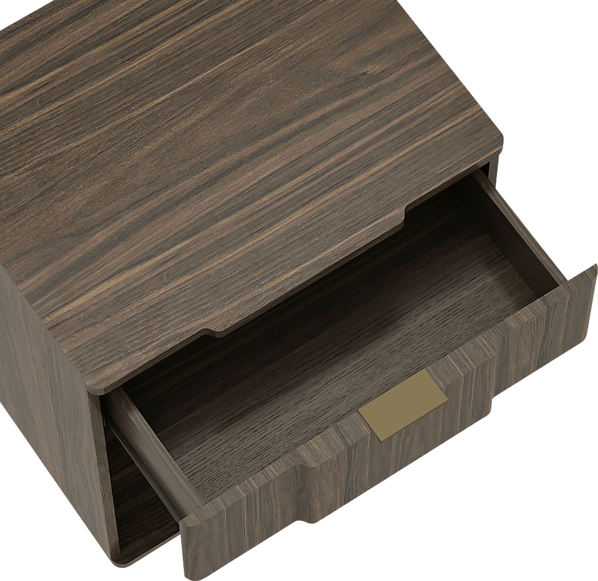 Socia II Walnut/Gold Nightstand - Image 6