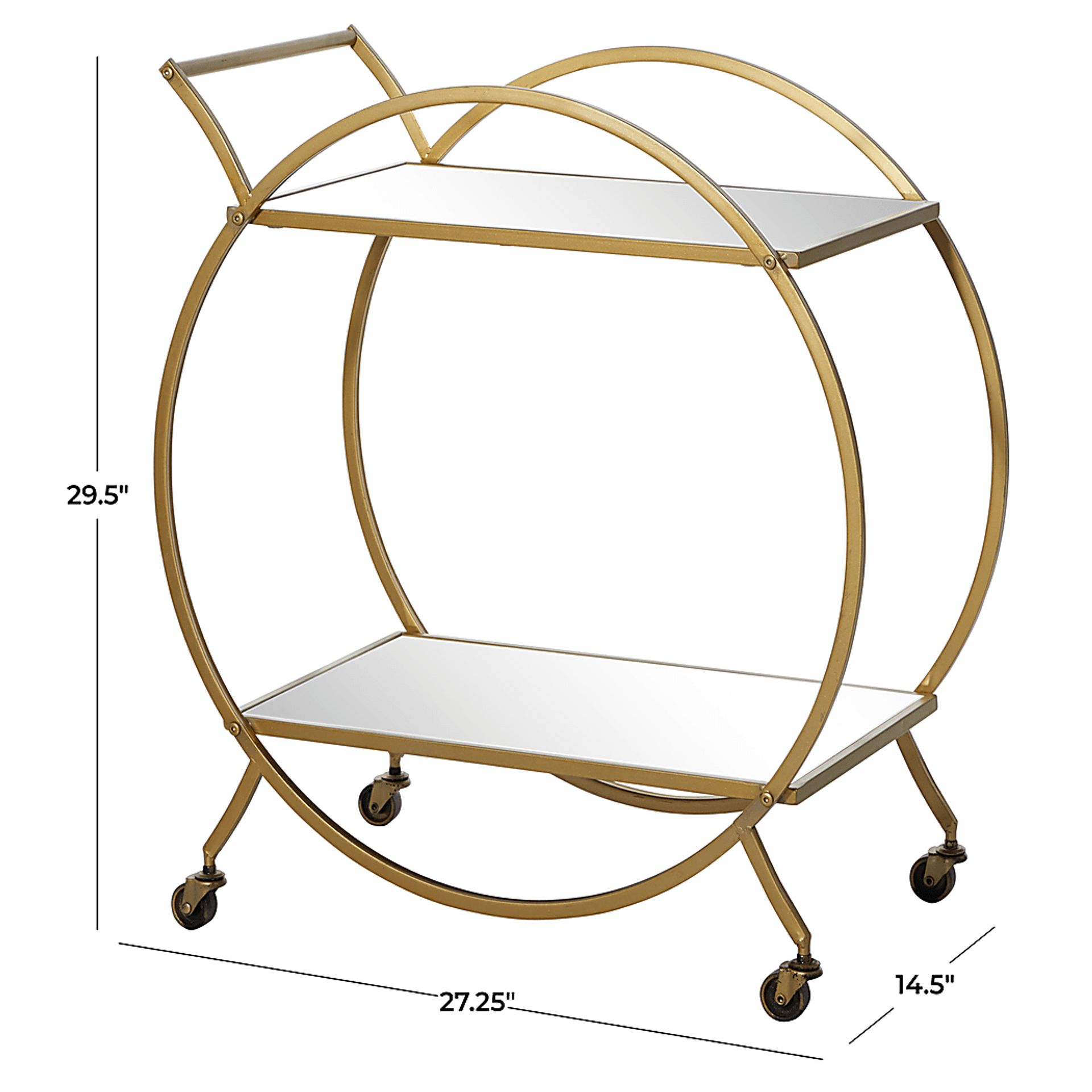 Sodisa Gold Bar Cart - Image 4