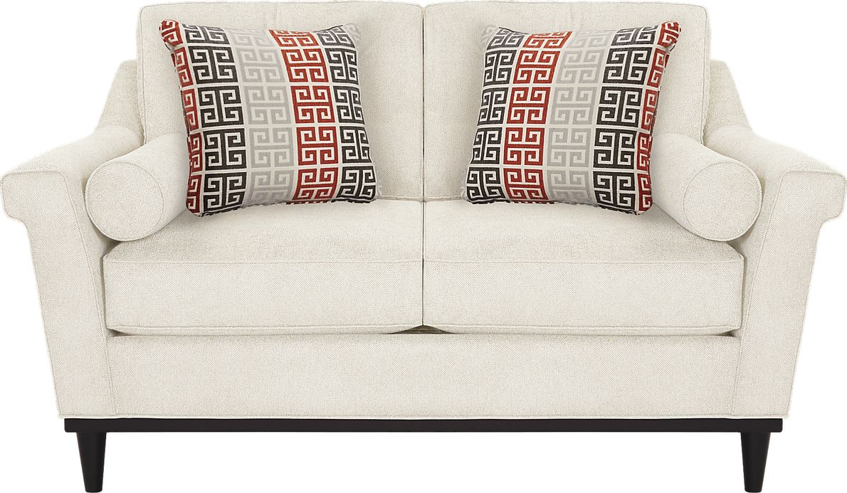 Angora Off White Loveseat Rooms To Go