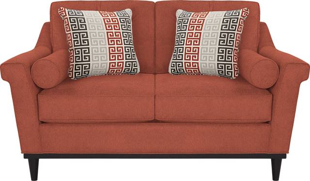 Angora Terracotta Loveseat - Thumbnail - Image 1