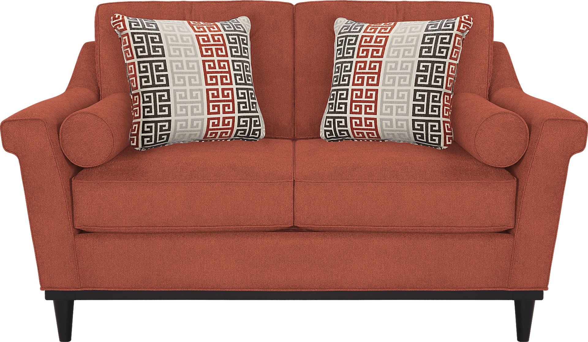 Angora Terracotta Loveseat - Image 1