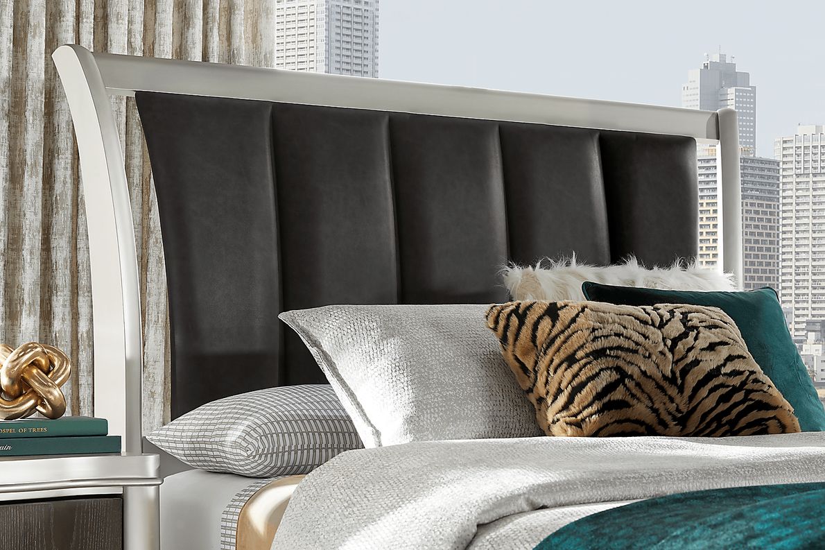 Annabella Espresso 3 Pc King Upholstered Bed Rooms To Go