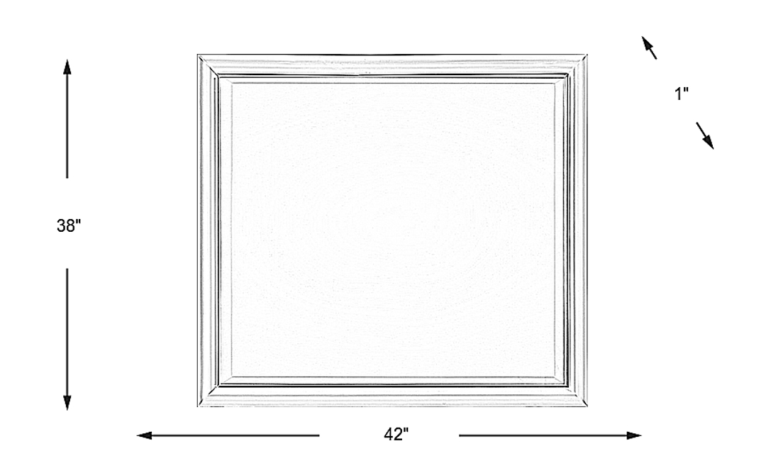 Annabella Espresso Mirror