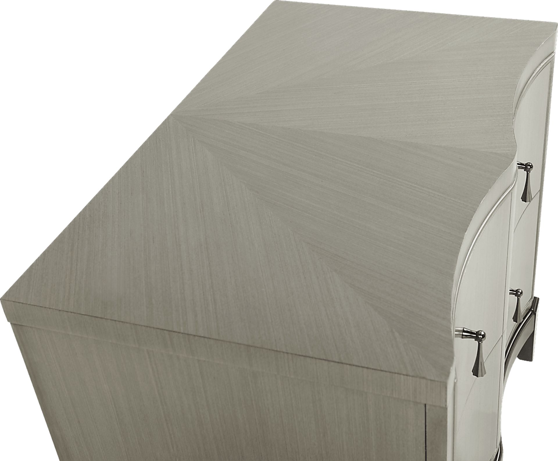 Arbella Gray Nightstand - Image 2