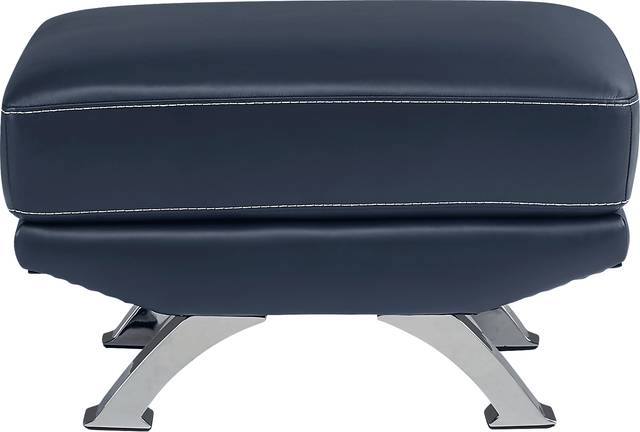 Zaria Blue Ottoman - Thumbnail - Image 1