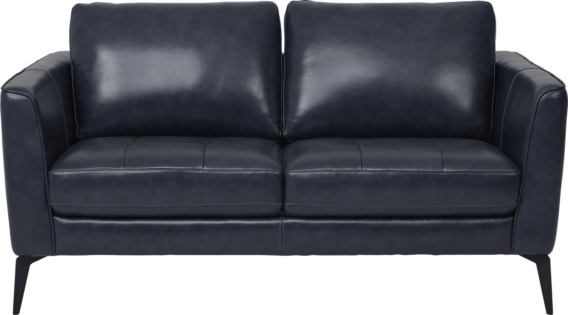 Brazil Midnight 3 Pc Leather Living Room - Image 3