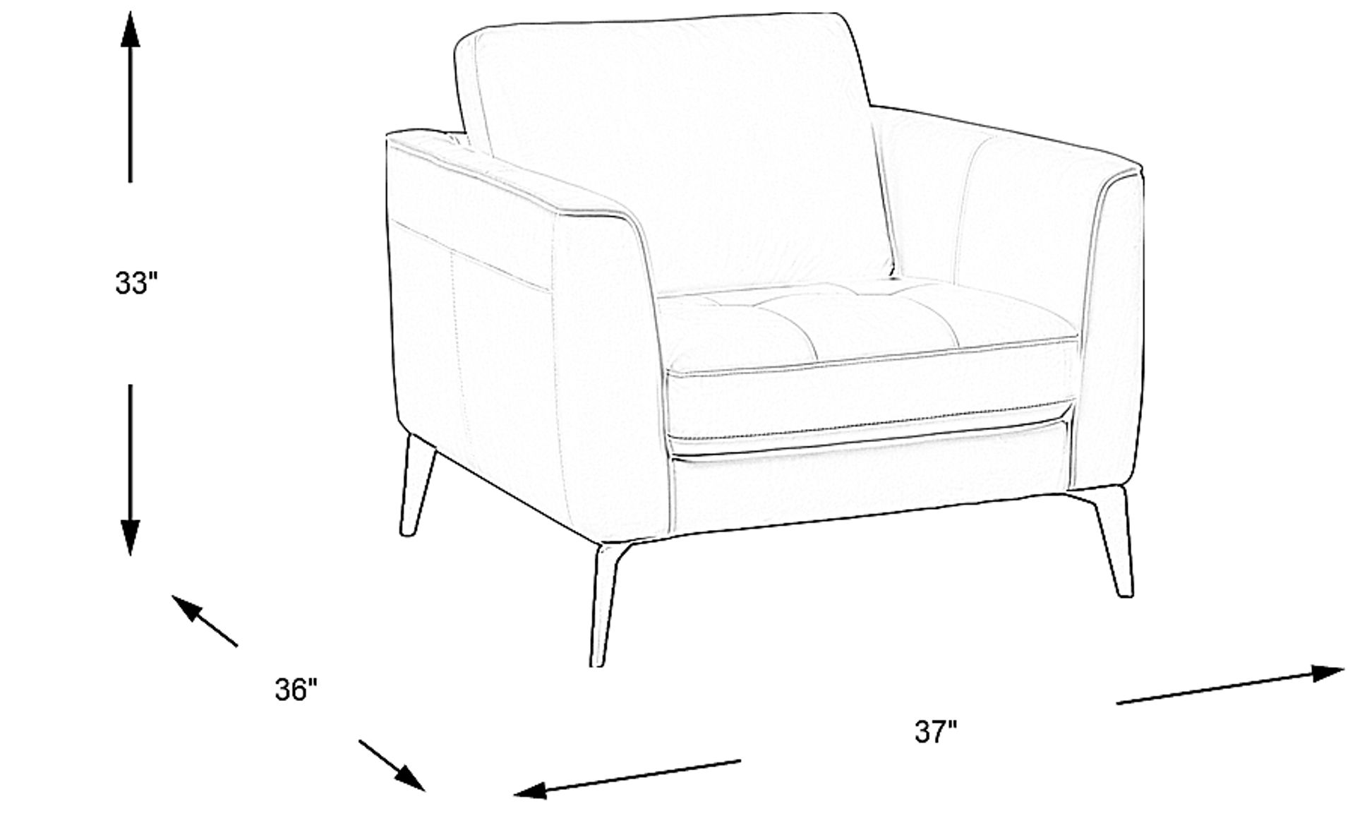 Dimension Image. Please refer to the Dimension Tab on this page for dimension details.