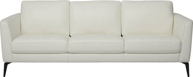 Brazil White Leather Sofa - Thumbnail - Image 1