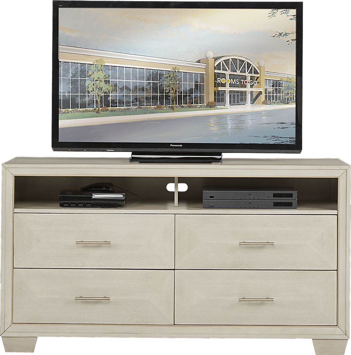 Sofia Vergara Cambrian Court White Colors,White Console | Rooms to Go