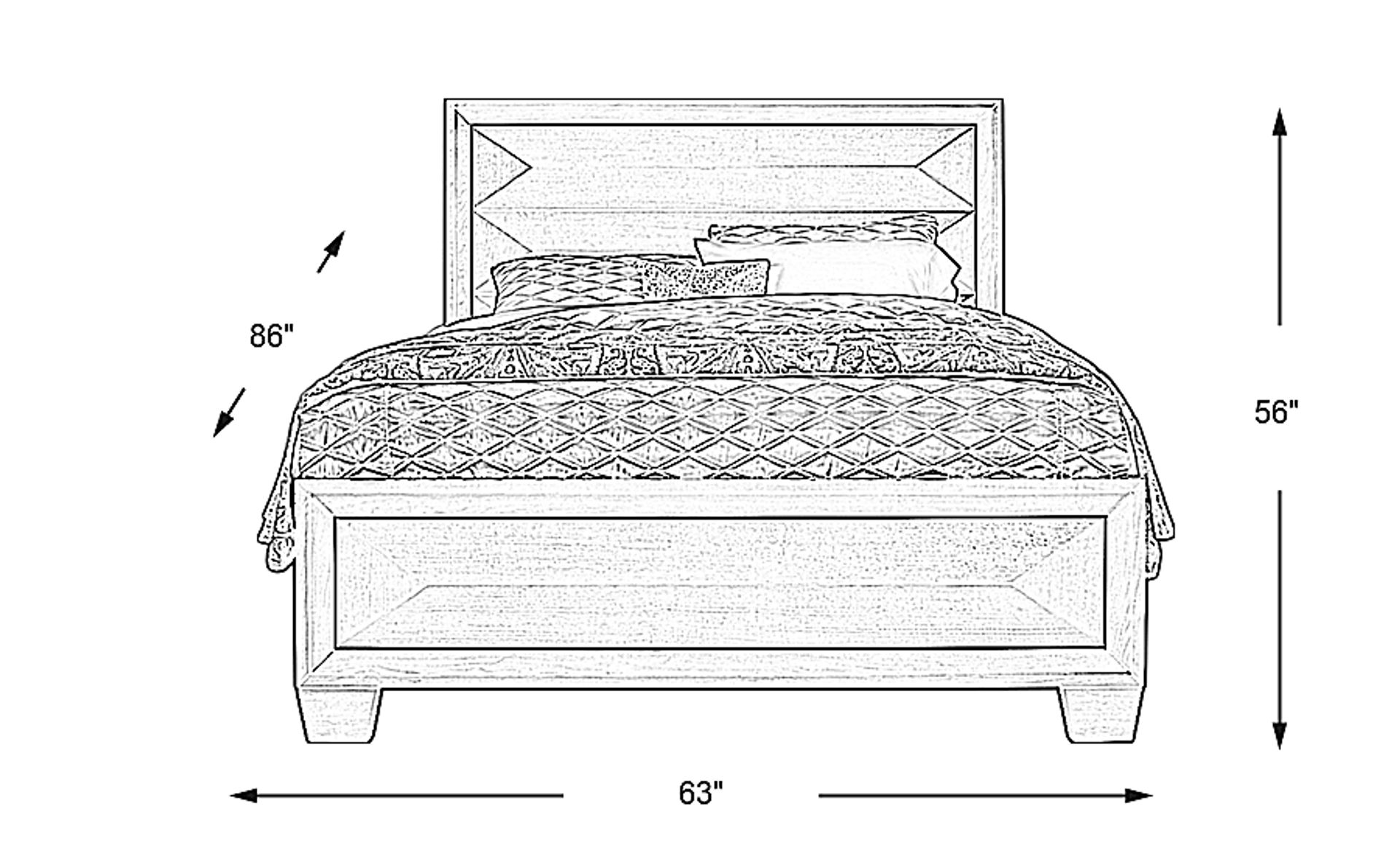 Dimension Image. Please refer to the Dimension Tab on this page for dimension details.