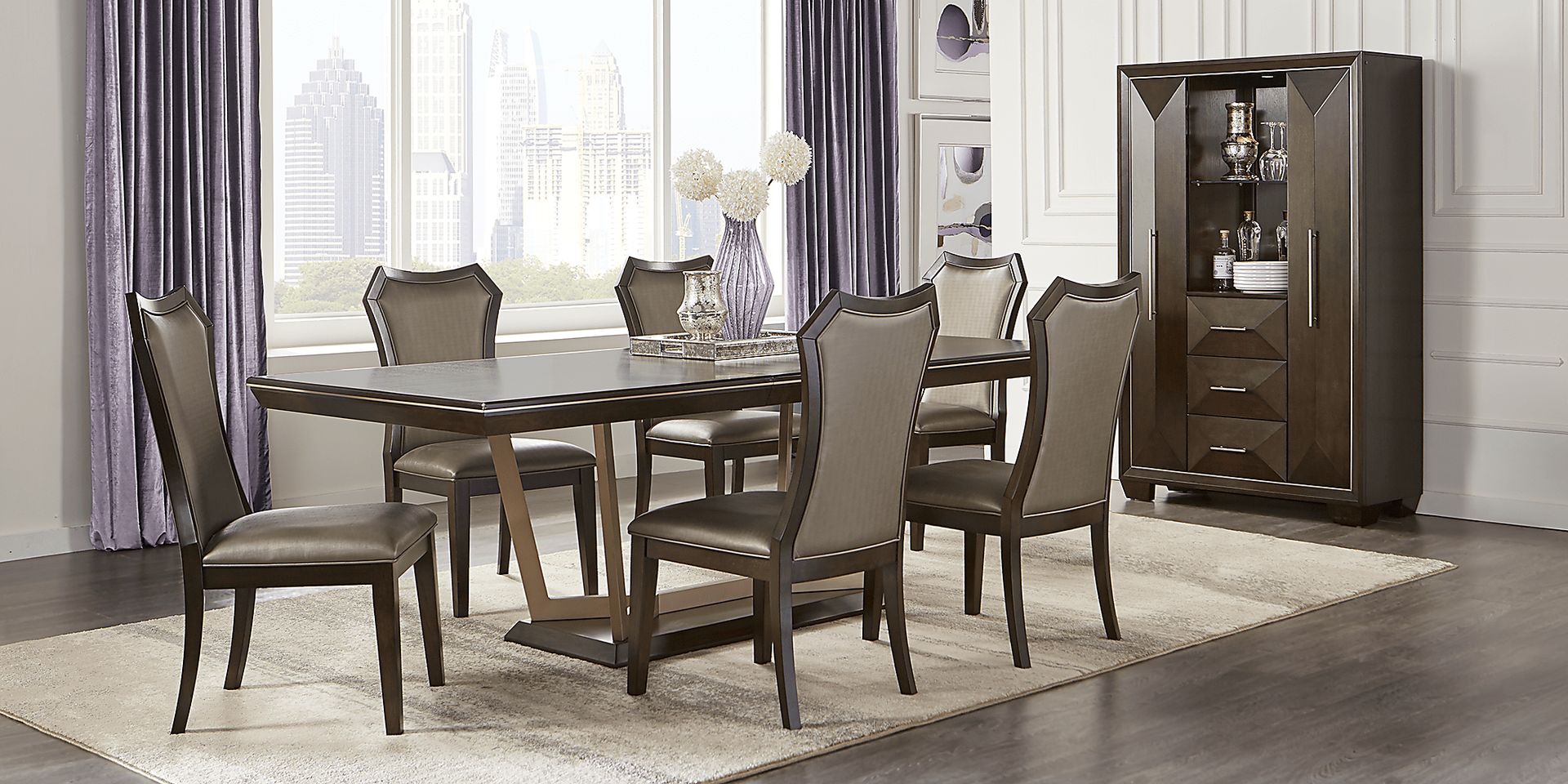 Cambrian Court Brown 5 Pc Dining Room - Image 2