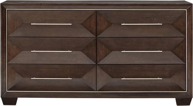 Cambrian Court Brown 6 Pc Queen Panel Bedroom - Thumbnail - Image 5
